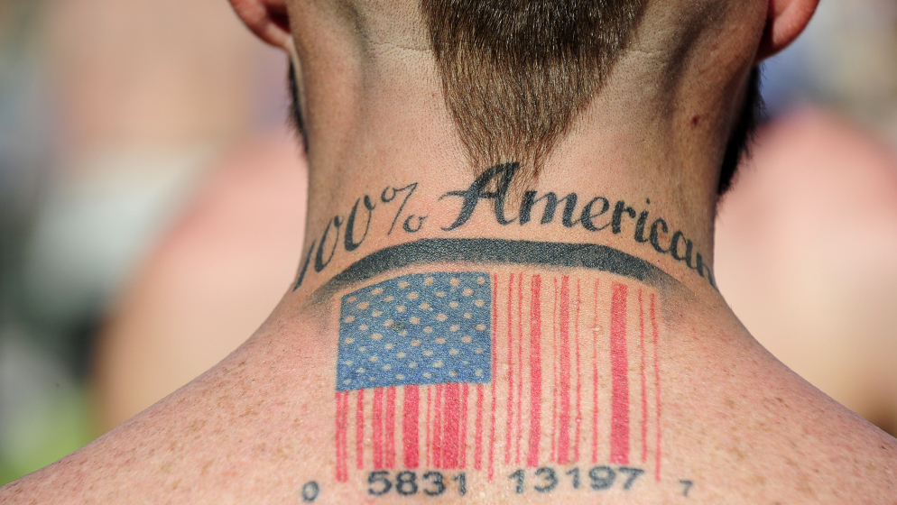 amerika dövme milliyetçilik